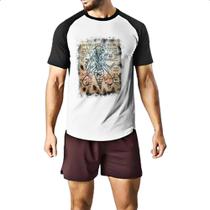 Camiseta Raglan Necronomicon Fragmento Larp