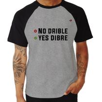Camiseta Raglan No drible, yes dibre - Foca na Moda