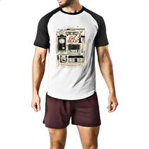 Camiseta Raglan Nostalgia A morte do Demonio Elementos