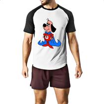Camiseta Raglan Nostalgia Viralata Camiseta Raglan Nostalgia Viralata