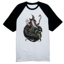 Camiseta Raglan O mago dos mares Camiseta Raglan O mago dos mares