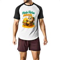 Camiseta Raglan Panda modo ferias ativado Camiseta Raglan Panda modo ferias ativado