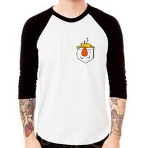 Camiseta Raglan Pocket Bug Manga 3/4 - Foca na Moda