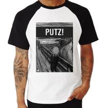 Camiseta Raglan PUTZ! - Foca na Moda Camiseta Raglan PUTZ! - Foca na Moda