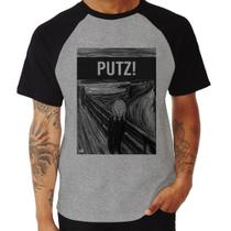 Camiseta Raglan PUTZ! - Foca na Moda Camiseta Raglan PUTZ! - Foca na Moda
