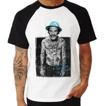 Camiseta Raglan Que que foi, que que foi, que que há - Foca na Moda