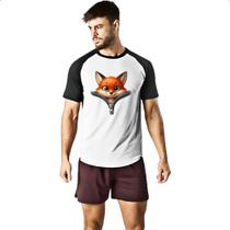 Camiseta Raglan Raposa no ziper