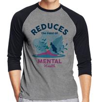 Camiseta Raglan Reduces The Paint Of Menthal Health Manga 3/4 - Foca na Moda Camiseta Raglan Reduces The Paint Of Menthal Health Manga 3/4 - Foca na Moda