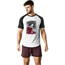 Camiseta Raglan Reflexo da morte