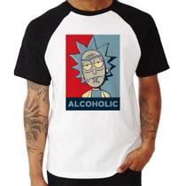 Camiseta Raglan Rick And Morty Geek Nerd Séries 2