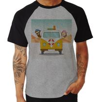 Camiseta Raglan Road Trip - Foca na Moda