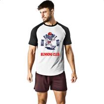 Camiseta Raglan Run Forrest run