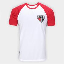 Camiseta Raglan São Paulo RetrôMania Basic Masculina Camiseta Raglan São Paulo RetrôMania Basic Masculina