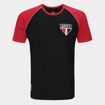 Camiseta Raglan São Paulo RetrôMania Basic Masculina Camiseta Raglan São Paulo RetrôMania Basic Masculina