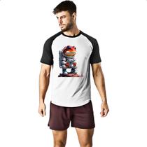 Camiseta Raglan Sapo astronauta Camiseta Raglan Sapo astronauta