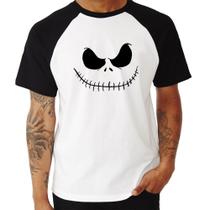 Camiseta Raglan Scare Face - Foca na Moda