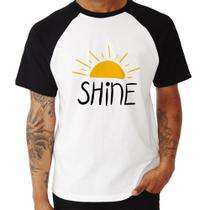 Camiseta Raglan Shine - Foca na Moda