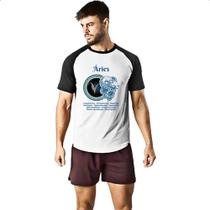 Camiseta Raglan Signo de Aries adjetivos Camiseta Raglan Signo de Aries adjetivos