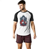Camiseta Raglan Skull Mozart