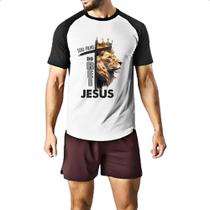 Camiseta Raglan Sou filho do rei Jesus