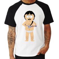 Camiseta Raglan South Park Geek Nerd Séries 16