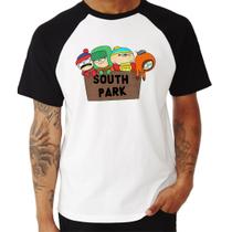 Camiseta Raglan South Park Geek Nerd Séries 18