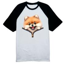 Camiseta Raglan Spitz Alemao no Ziper