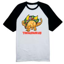 Camiseta Raglan Tacosaurus