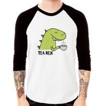 Camiseta Raglan Tea-Rex Manga 3/4 - Foca na Moda