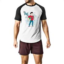 Camiseta Raglan Todo pai tem Camiseta Raglan Todo pai tem