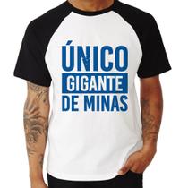 Camiseta Raglan Único gigante de Minas - Foca na Moda
