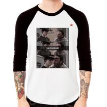 Camiseta Raglan Vai chorar Manga 3/4 - Foca na Moda