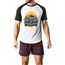 Camiseta Raglan Vintage Carro Classico 04