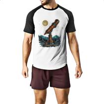Camiseta Raglan Vintage Telescopio