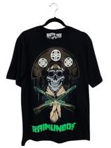 Camiseta Raimundos - Caveira Cangaceiro - Estilo Rock Nacional Camiseta Raimundos - Caveira Cangaceiro - Estilo Rock Nacional