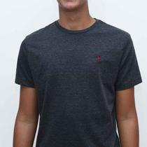 Camiseta Ralph Lauren Masculina Básica Grafite
