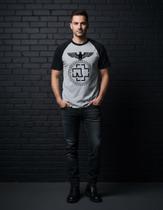Camiseta Rammstein Raglan Plus Size