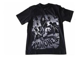 Camiseta Ramones Blusa Adulto Unissex Banda de Rock BO279 BM
