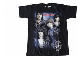 Camiseta Ramones Blusa Adulto Unissex Banda De Rock Ds030 BM