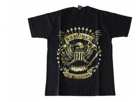 Camiseta Ramones Blusa Adulto Unissex Banda de Rock Or066 BM