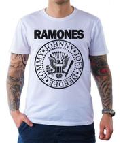 Camiseta Ramones Camisa Banda Punk Rock Clássico Anos 70 - King of Geek