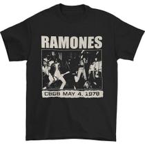 Camiseta Ramones CBGB 1978 Camiseta Ramones CBGB 1978