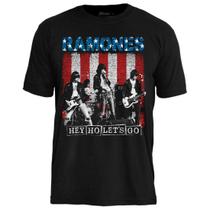 Camiseta Ramones Hey Ho Let's Go