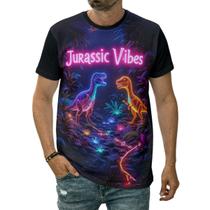 Camiseta Raptor Dinossauro Ágil Caçador Inteligente Selvagem