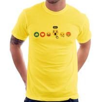 Camiseta Reações Facebook Eita! - Foca na Moda