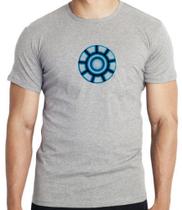 Camiseta Reator Tony Stark Blusa criança infantil juvenil adulto camisa todos tamanhos Camiseta Reator Tony Stark Blusa criança infantil juvenil adulto camisa todos tamanhos
