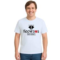 Camiseta Recursos Humanos Coração Personalizada