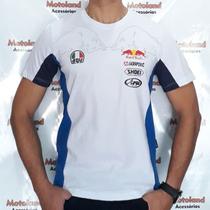 Camiseta Red Bull Oficial Moto GP Branca - ALL 273