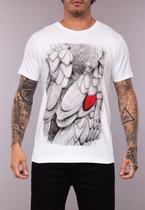 Camiseta Red Feather Wing Camiseta Red Feather Wing