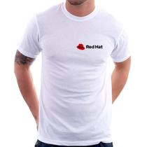 Camiseta Red Hat Linux - Foca na Moda
